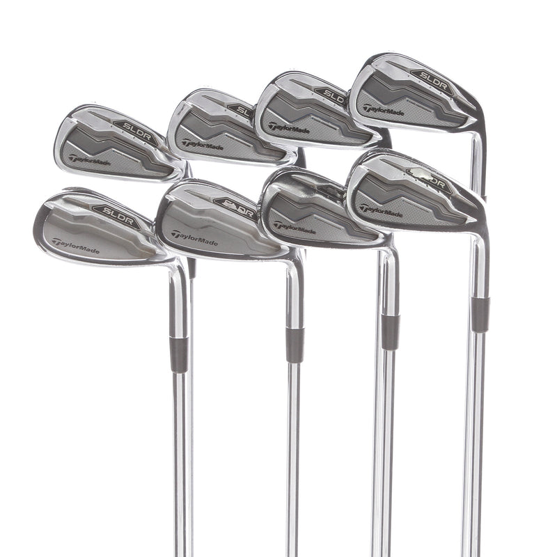 TaylorMade SLDR Steel Mens Right Hand Irons 4-SW Regular - KBS Tour C-Taper 90