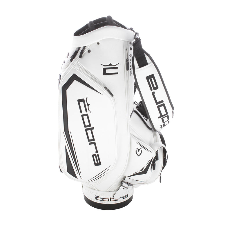 Cobra Vessel Cart Bag - White/Black