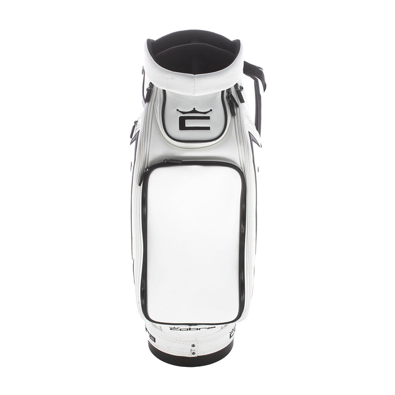 Cobra Vessel Cart Bag - White/Black