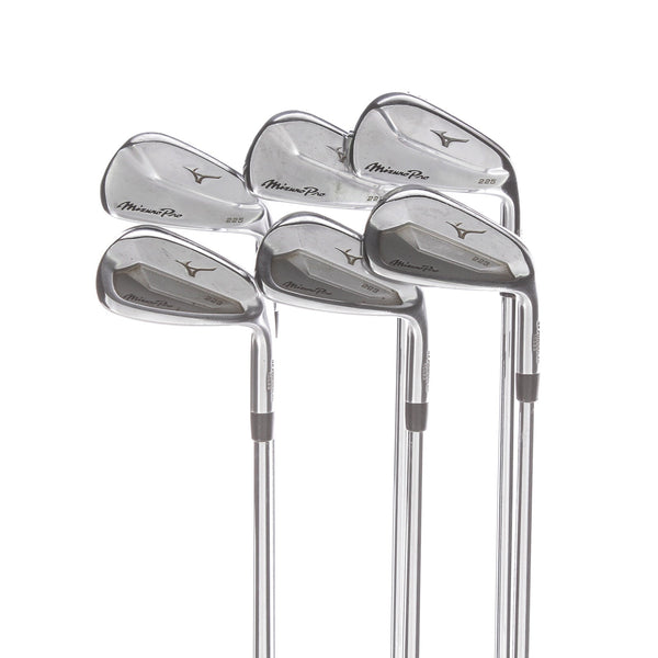 Mizuno Pro 225 Steel Mens Right Hand Irons 5-PW Stiff - Nippon N.S Pro Modus3 Tour 120