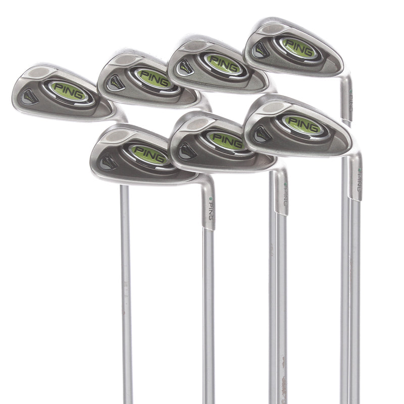 Ping Rapture Graphite Mens Right Hand Irons 3-9 Green Dot 2* Upright Regular - Ping TFC 909