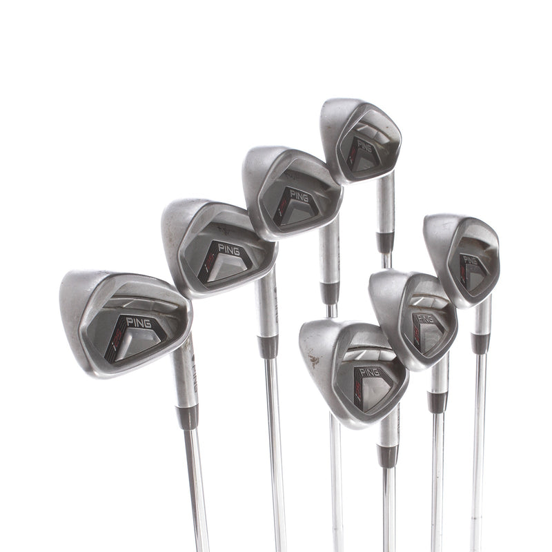 Ping i25 Steel Mens Right Hand Irons 4-PW Black Dot Stiff - Ping CFS