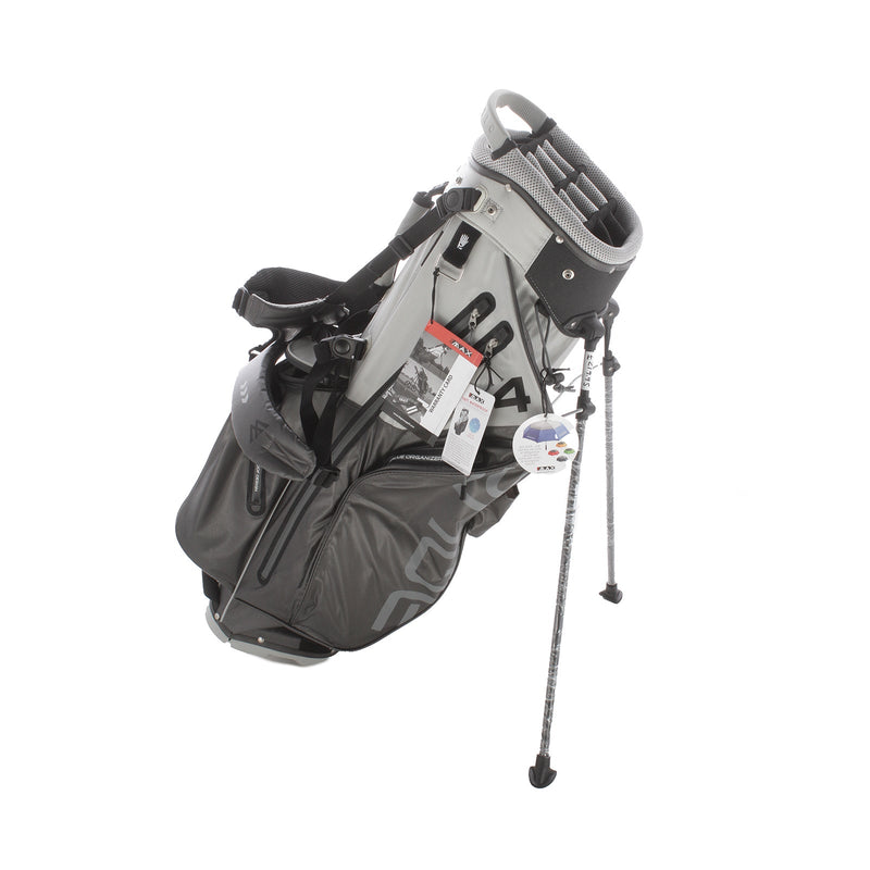 Big Max AQUA Hybrid 4 Stand Bag - Black/Grey