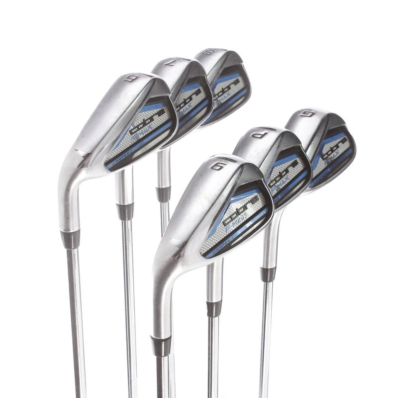 Cobra F-Max Airspeed Steel Mens Left Hand Irons 6-GW Regular - Cobra A1R