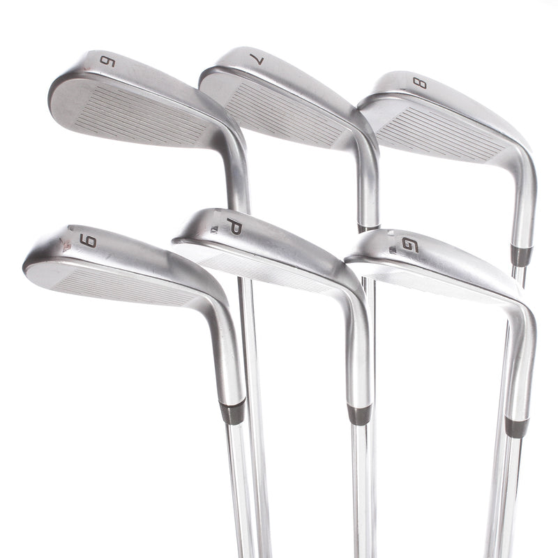 Cobra F-Max Airspeed Steel Mens Left Hand Irons 6-GW Regular - Cobra A1R