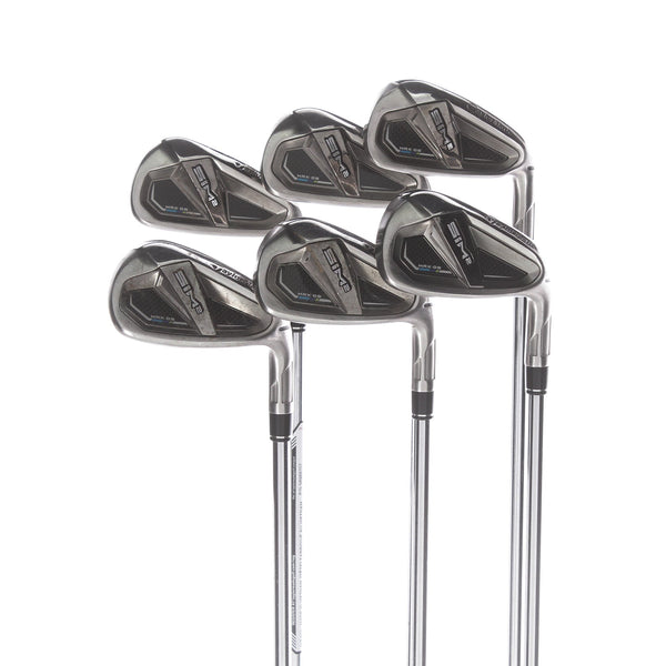 TaylorMade Sim2 Max OS Steel Mens Right Hand Irons 5-PW Regular - KBS Max MT 85