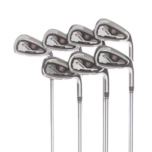 Wilson Staff C200 Steel Mens Right Hand Irons 4-PW Regular - KBS Tour 90