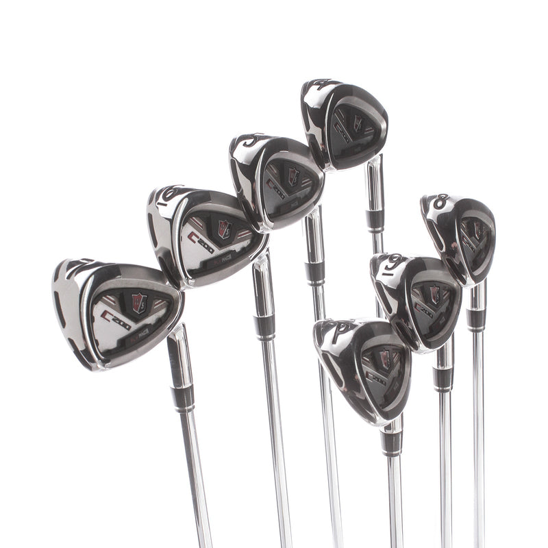 Wilson Staff C200 Steel Mens Right Hand Irons 4-PW Regular - KBS Tour 90