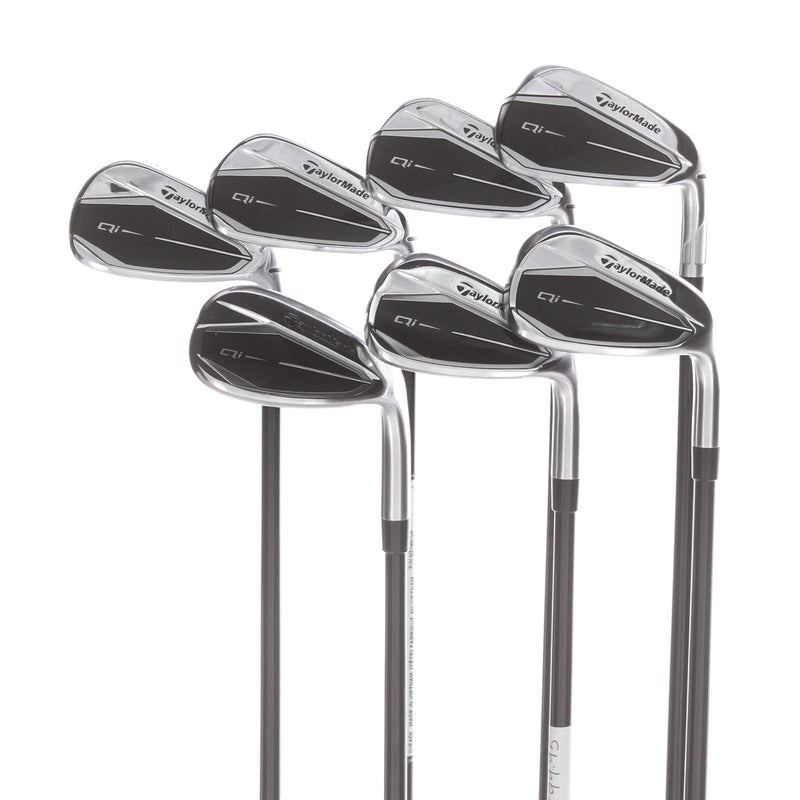 TaylorMade Qi Graphite Mens Right Hand Irons 5-SW Senior - Fujikura Ventus TR 5-A