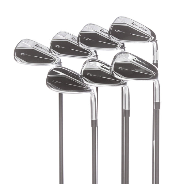 TaylorMade Qi Graphite Mens Right Hand Irons 5-SW Regular - Fujikura Ventus TR 6-R