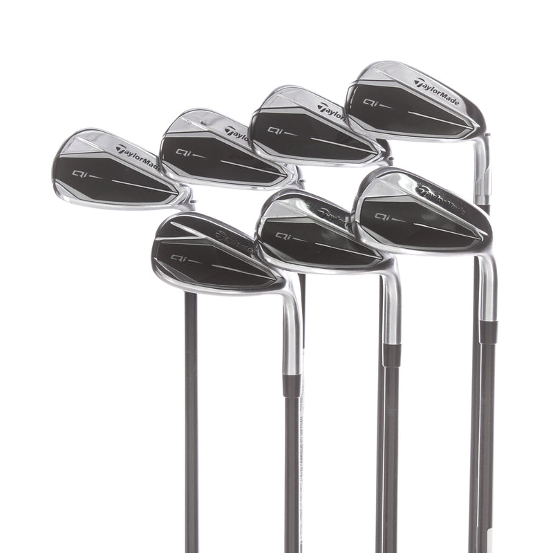 TaylorMade Qi Graphite Mens Right Hand Irons 5-SW Senior - Fujikura Ventus TR 5-A