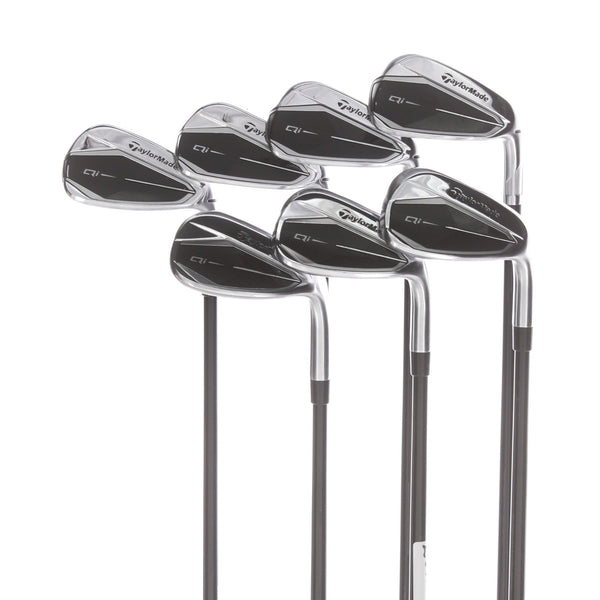 TaylorMade Qi Graphite Mens Right Hand Irons 5-SW Senior - Fujikura Ventus TR 5-A