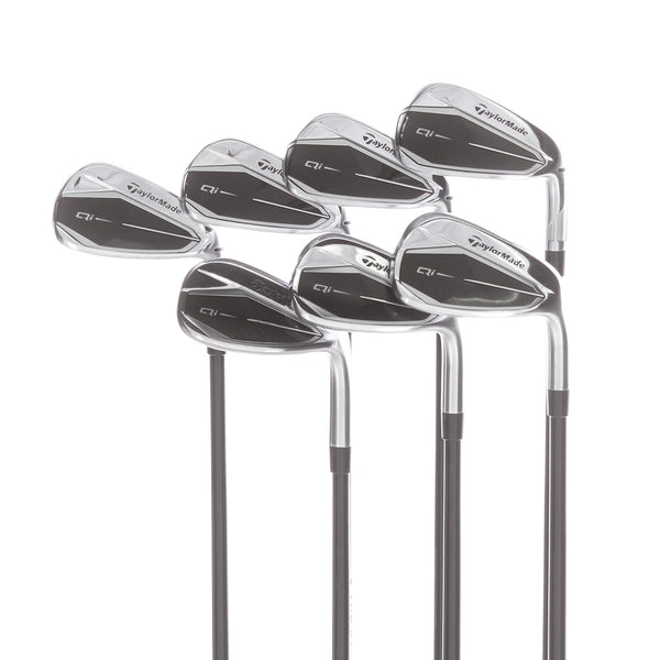 TaylorMade Qi Graphite Mens Right Hand Irons 5-SW Senior - Fujikura Ventus TR 5-A