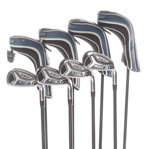 Adams IDEA A70S Max Graphite Mens Right Hand Irons 3-PW Regular - Grafalloy ProLaunch