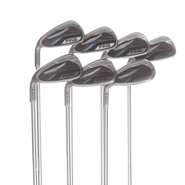 Ping G30 Steel Mens Left Hand Irons 5-SW Regular - Ping CFS