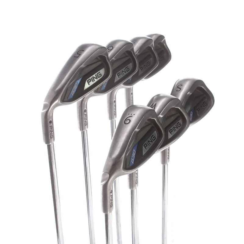 Ping G30 Steel Mens Left Hand Irons 5-SW Regular - Ping CFS