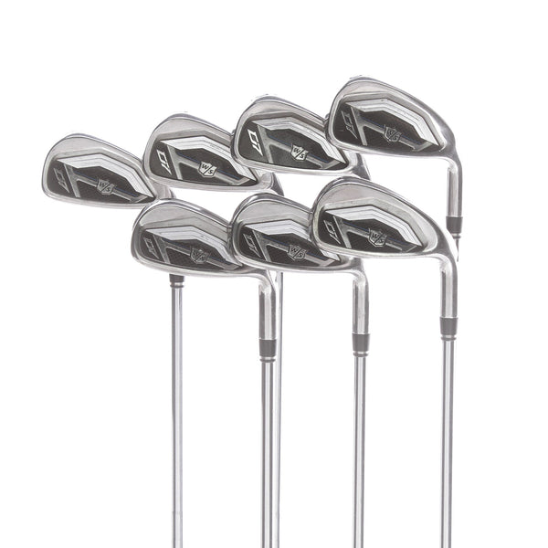 Wilson Staff D7 Steel Mens Right Hand Irons 5-GW Regular - KBS Tour 80