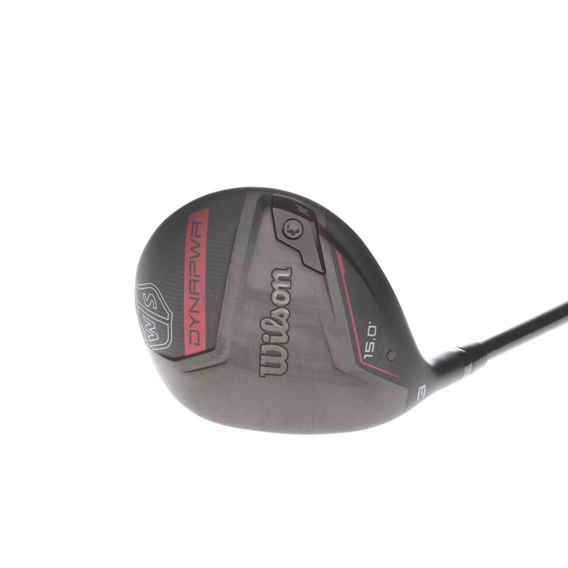 Wilson Dynapower Graphite Mens Left Hand Fairway 3 Wood 15* Regular - Hzrdus Smoke RDX 5.5 60g