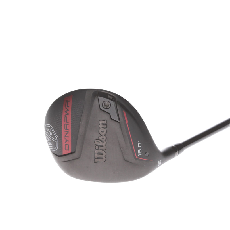 Wilson Dynapower Graphite Mens Left Hand Fairway 5 Wood 18* Regular - Hzrdus Smoke RDX 5.5 60g