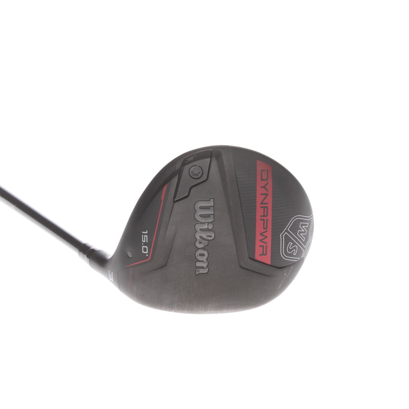 Wilson Dynapower Graphite Mens Right Hand Fairway 3 Wood 15* Regular - Hzrdus Smoke RDX 5.0 50g