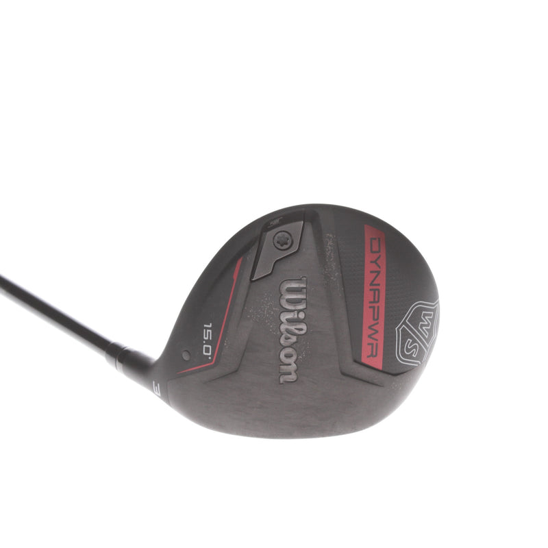 Wilson Dynapower Graphite Mens Right Hand Fairway 3 Wood 15* Extra Stiff - Hzrdus Smoke RDX 6.5 70g