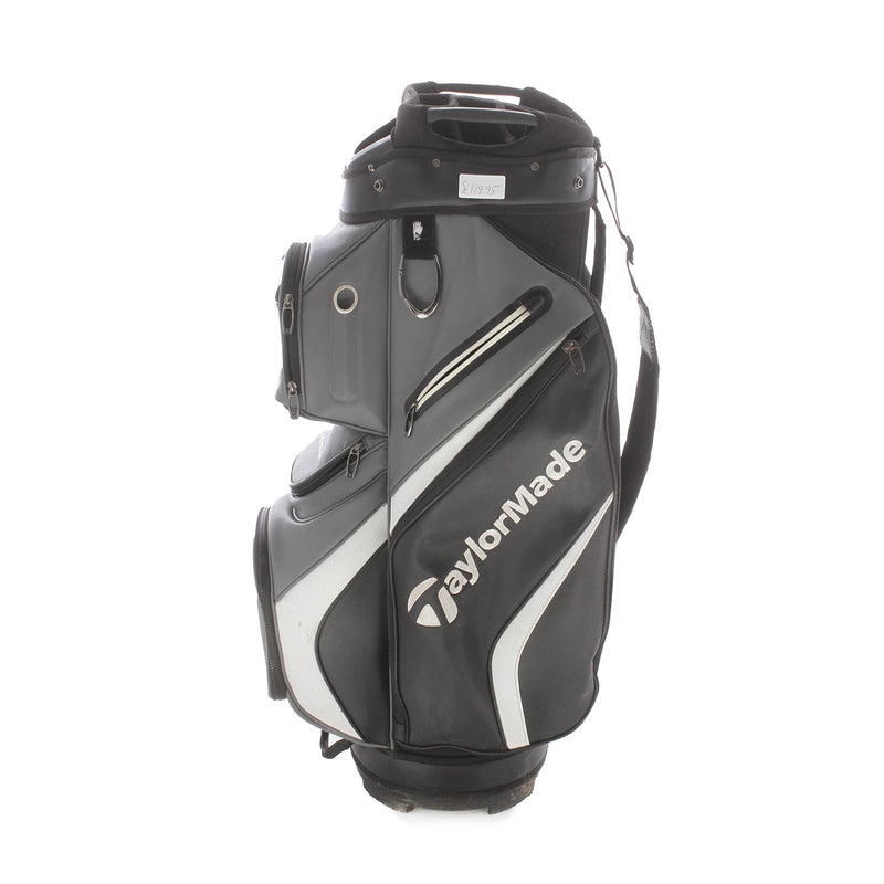 TaylorMade Deluxe Cart Bag - Grey/Balck/White