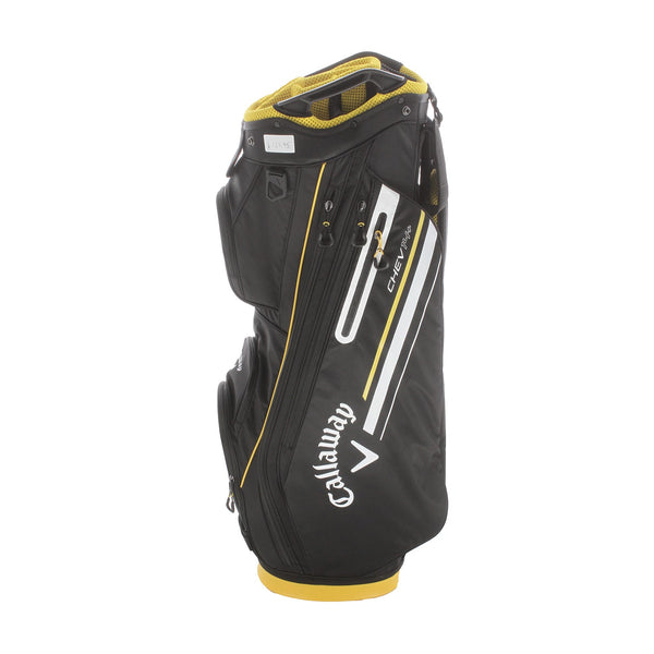 Callaway Chev 14+ Cart Bag - Black/Yellow