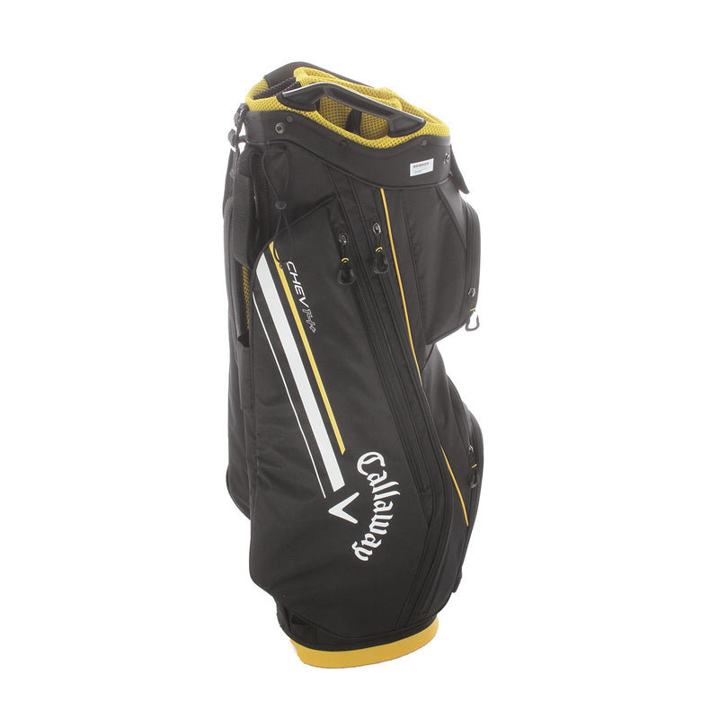 Callaway Chev 14+ Cart Bag - Black/Yellow