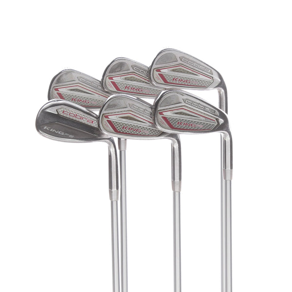 Cobra F8 Graphite Ladies Right Hand Irons 6-SW Ladies - Rogue Pro 55