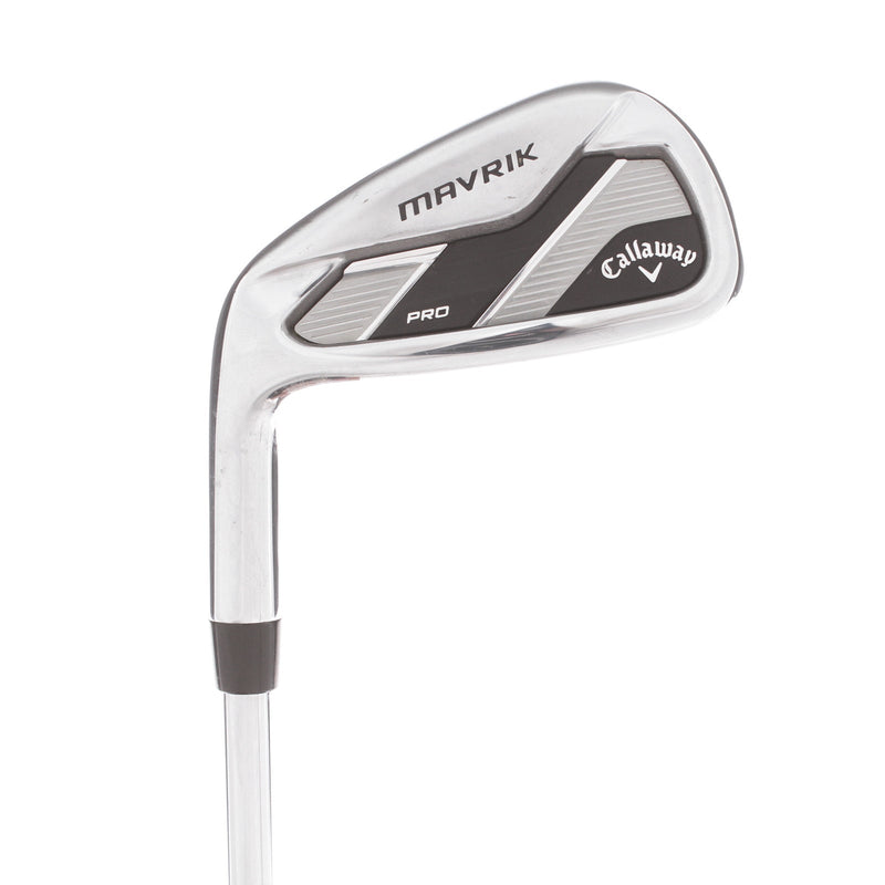 Callaway Mavrik Pro Steel Mens Left Hand 7 Iron 30.5* Stiff - True Temper Elevate 105 VSS Pro