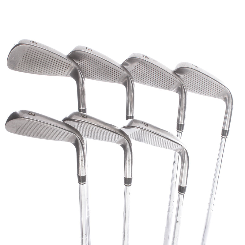 Wilson Di6 Steel Mens Left Hand Irons 4-PW Regular - True Temper Taper Tech-DL