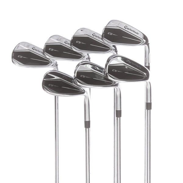 TaylorMade Qi Steel Mens Right Hand Irons 5-SW Stiff - KBS Max 85