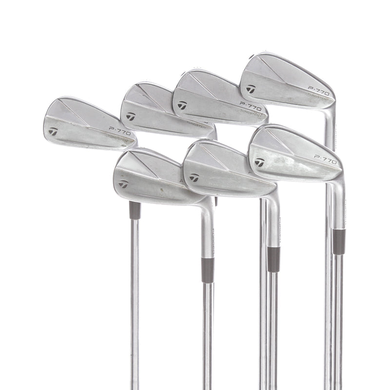 TaylorMade P770 2023 Steel Mens Right Hand Irons 4-PW Stiff - KBS Tour