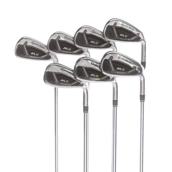 TaylorMade M2 Steel Mens Right Hand Irons 4-PW Regular - REAX Steel 88