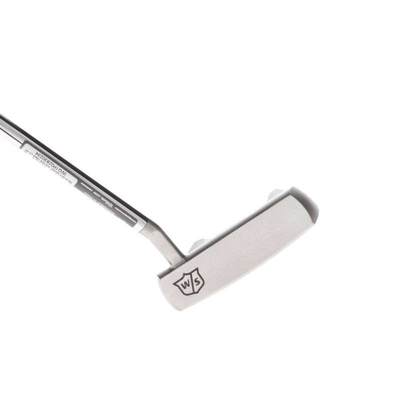 Wilson Model TM22 Mens Left Hand Putter 34" Mid-Mallet - Lamkin Deep Etched