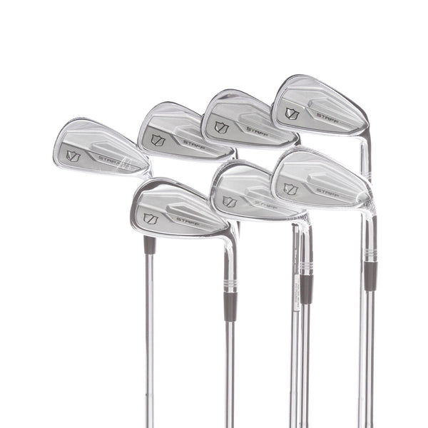 Wilson Model CB 2024 Steel Mens Right Hand Irons 4-PW Stiff - Dynamic Gold MID S300 115