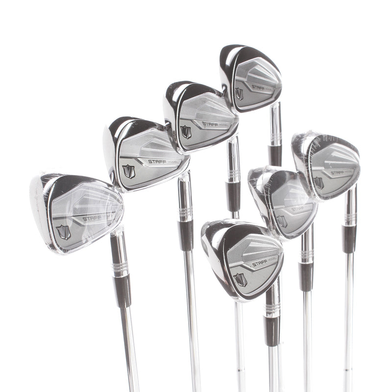 Wilson Model CB 2024 Steel Mens Right Hand Irons 4-PW Stiff - Dynamic Gold MID S300 115