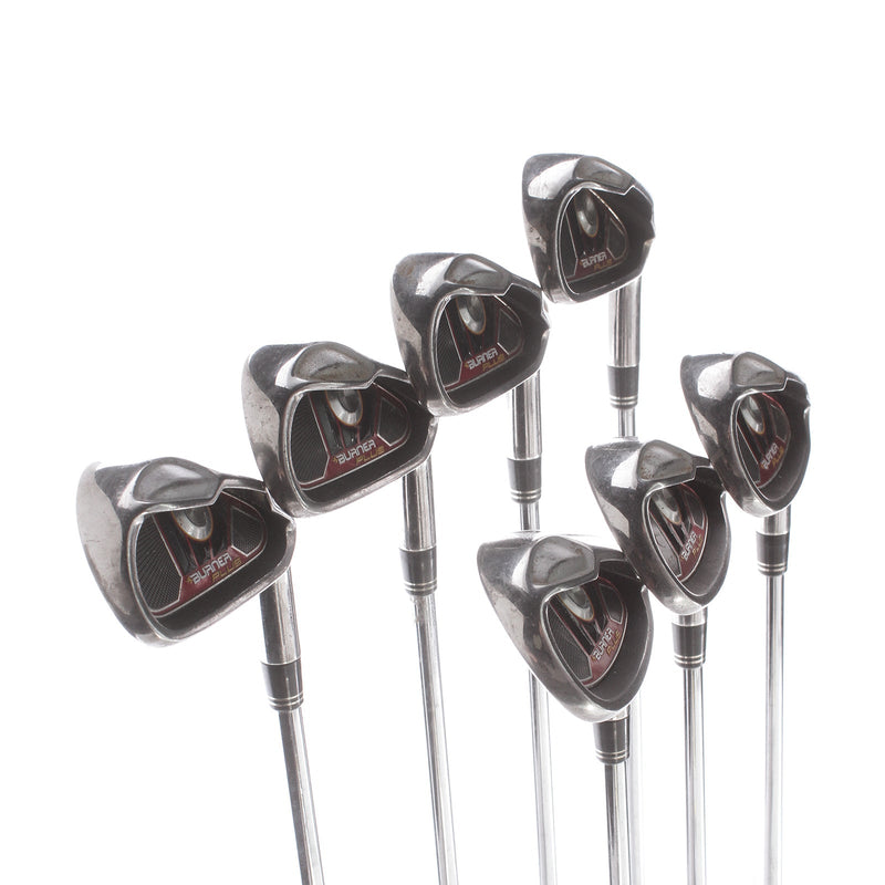 TaylorMade Burner Plus Steel Mens Right Hand Irons 4-PW Uniflex - TaylorMade Burner 85