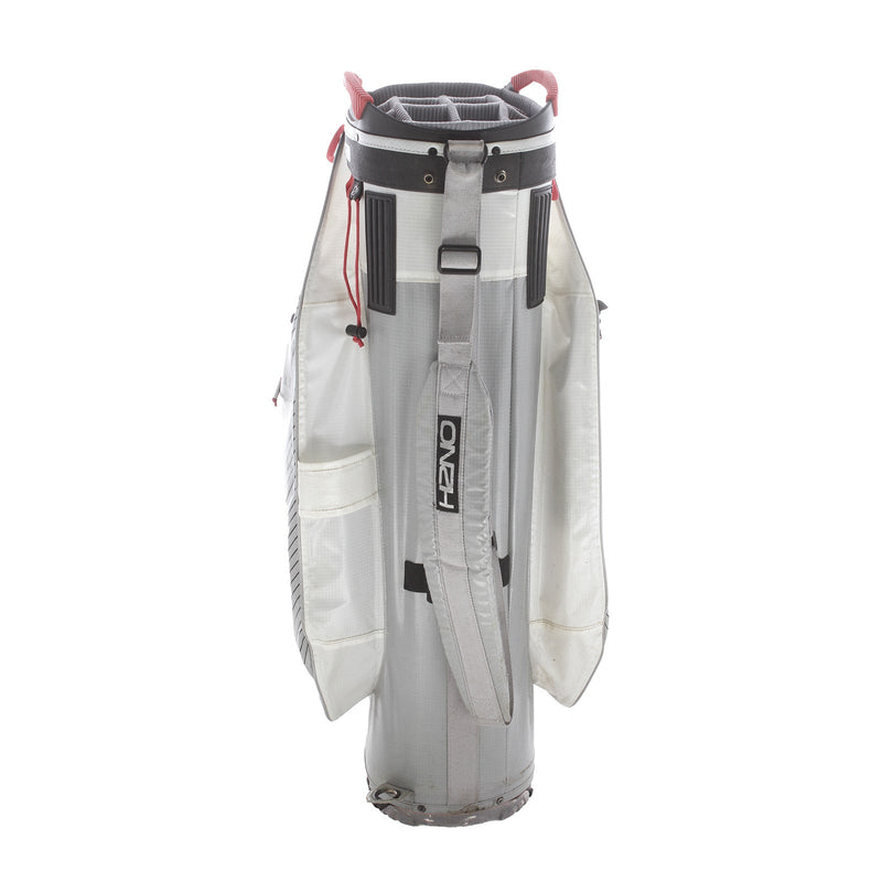 Sun Mountain H2NO Cart Bag - White/Grey/Red