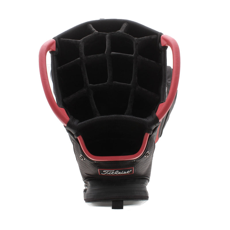 Titleist StaDry Cart Bag - Black/Red