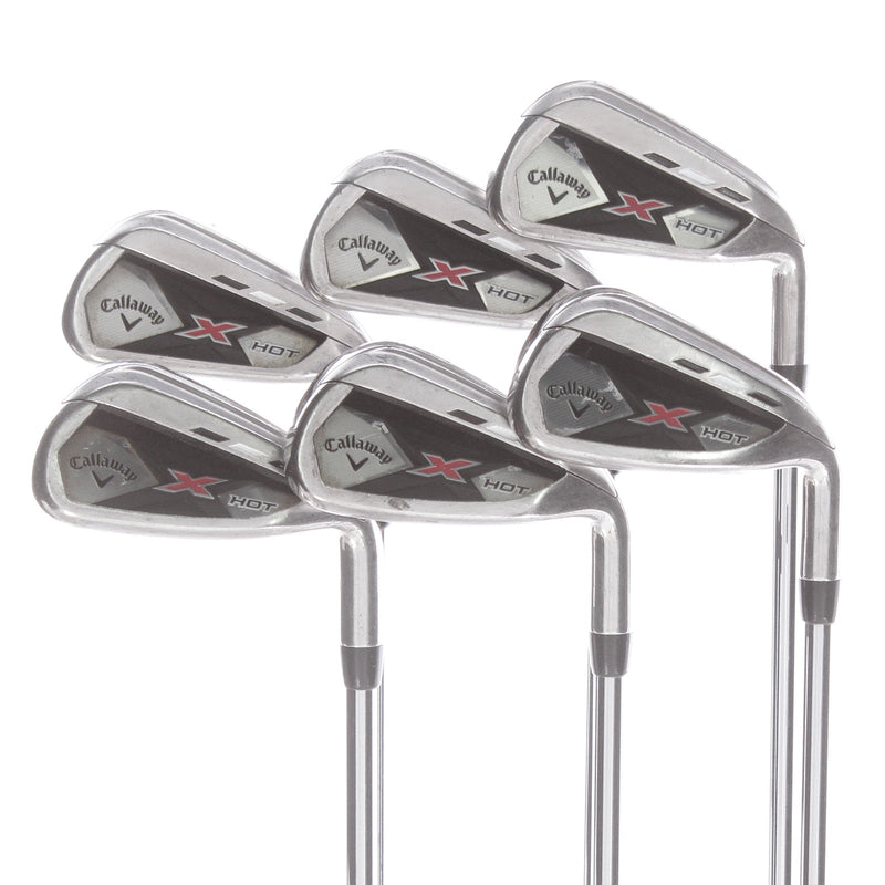 Callaway X Hot Steel Mens Right Hand Irons 5-PW Regular - Speed Step 85