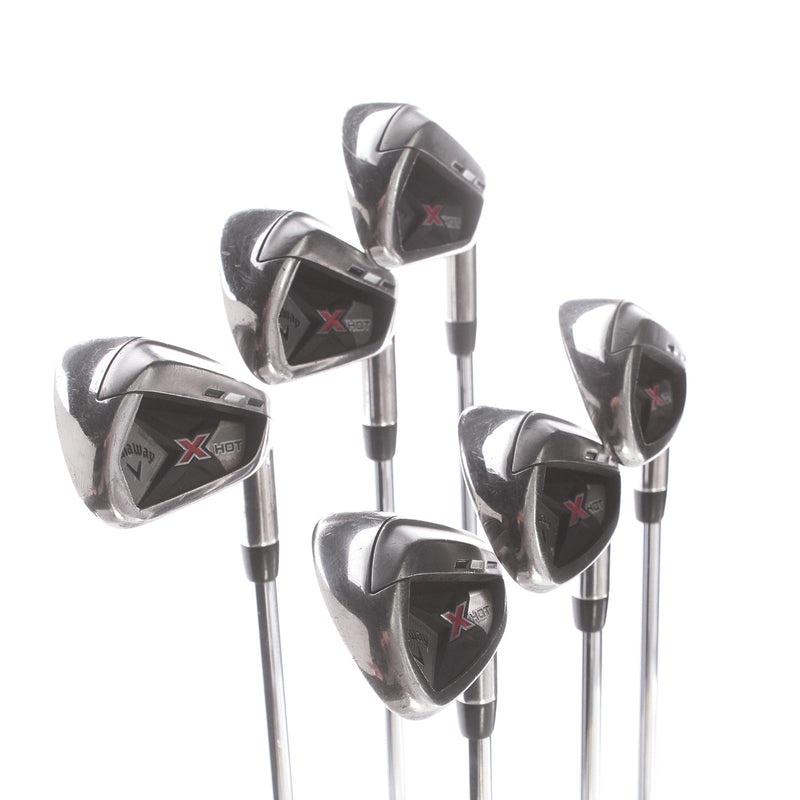 Callaway X Hot Steel Mens Right Hand Irons 5-PW Regular - Speed Step 85