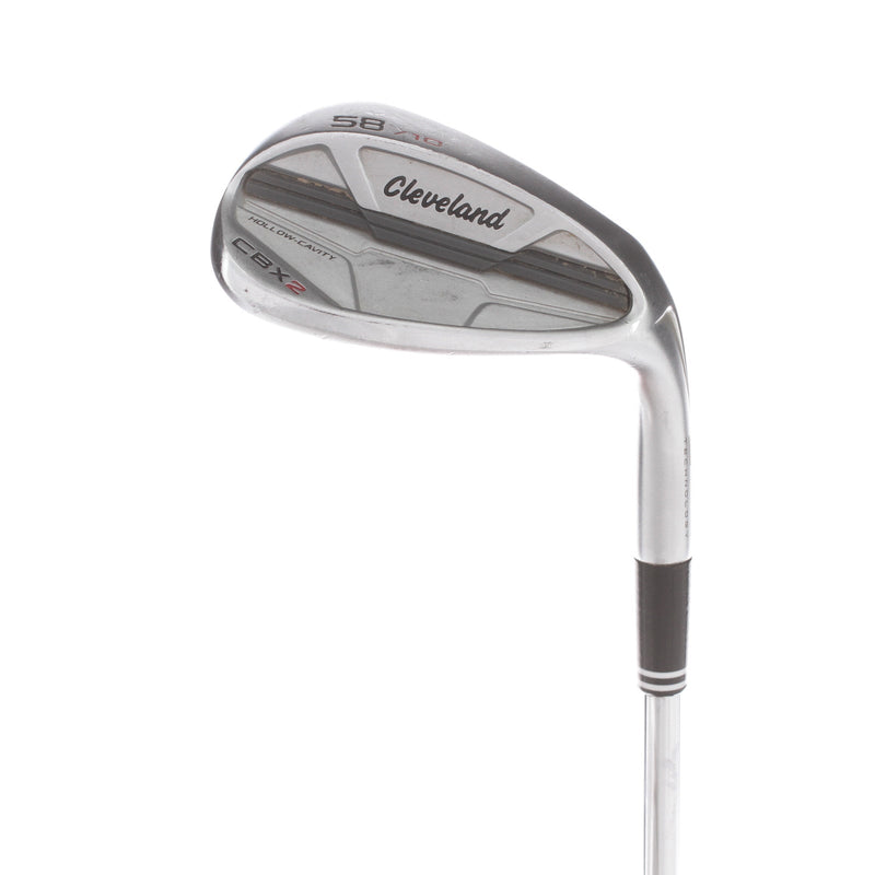 Cleveland CBX 2 Steel Mens Right Hand Lob Wedge 58* 10 Bounce Stiff - Dynamic Gold 115 S300