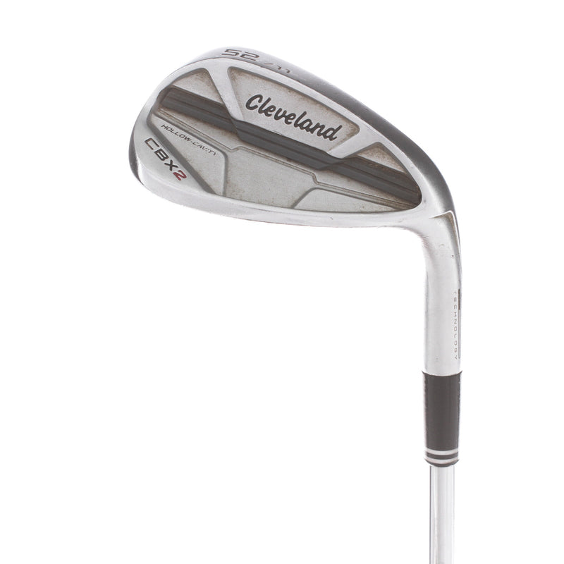 Cleveland CBX 2 Steel Mens Right Hand Gap Wedge 52* 11 Bounce Stiff - Dynamic Gold 115 S300