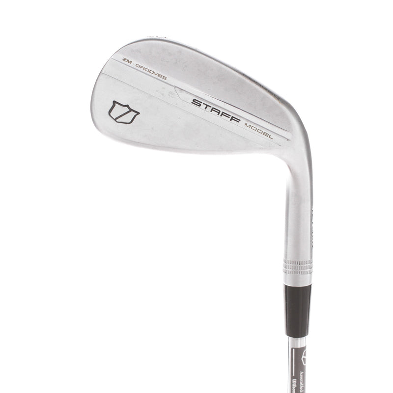 Wilson Model ZM Steel Mens Right Hand Gap Wedge 50* 8 Bounce Wedge - True Temper Dynamic Gold Spinner