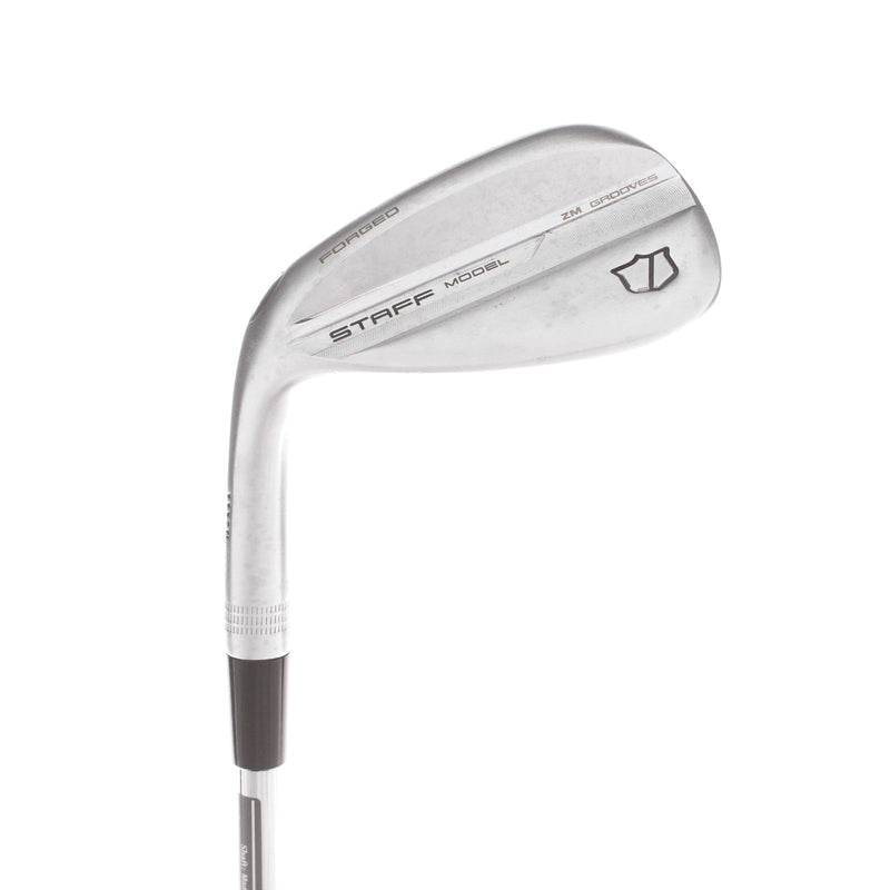 Wilson Model ZM Steel Mens Left Hand Sand Wedge 56* 10 Bounce Wedge - True Temper Dynamic Gold Spinner