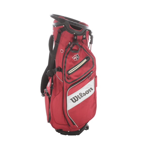 Wilson Stand Bag - Red/White