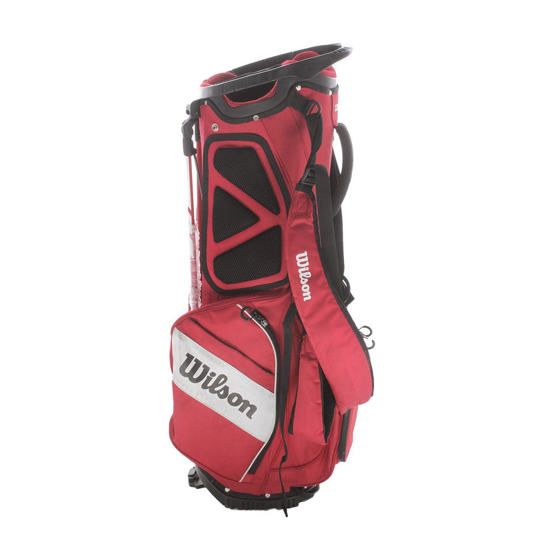 Wilson Stand Bag - Red/White