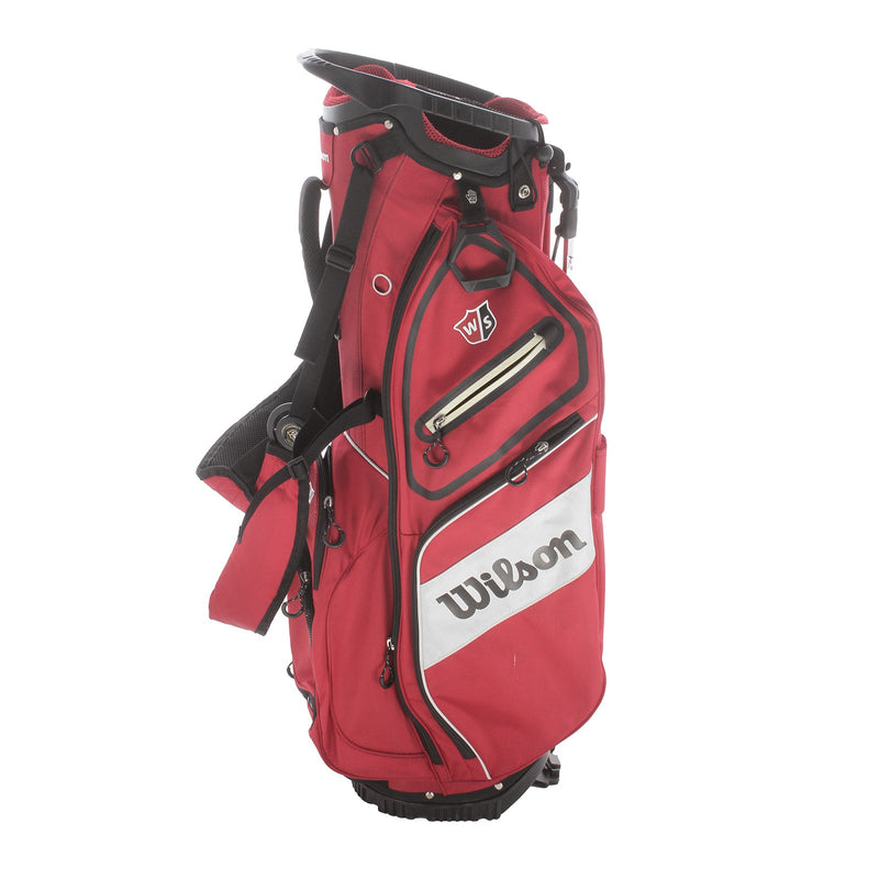 Wilson Stand Bag - Red/White