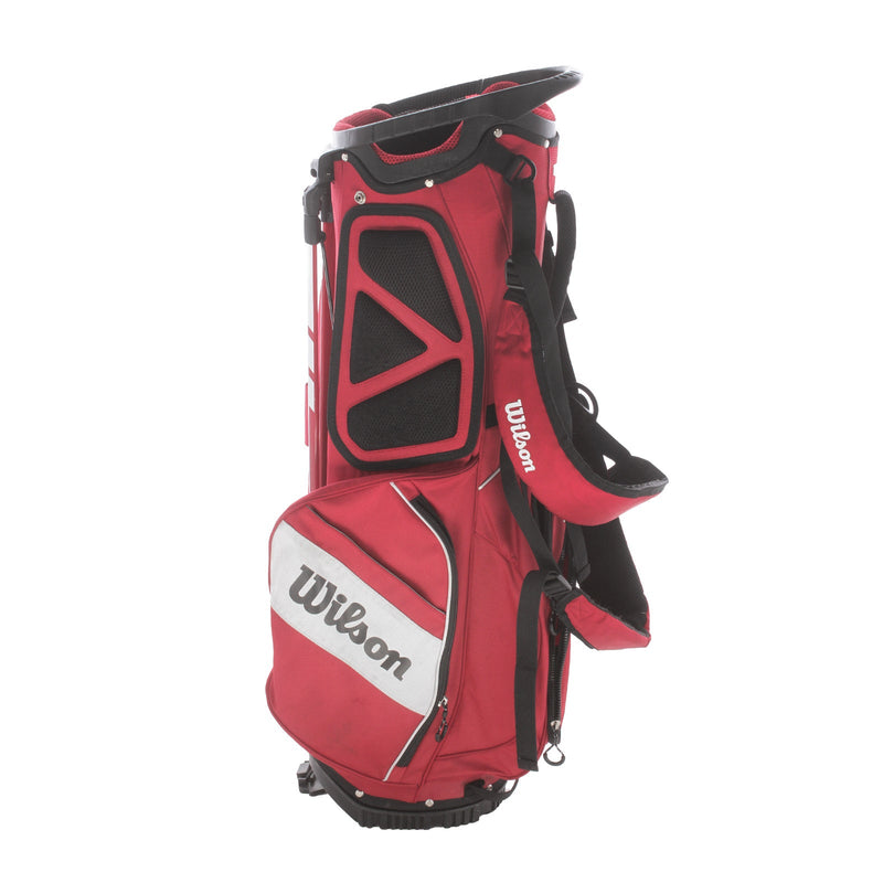 Wilson Stand Bag - Red/White